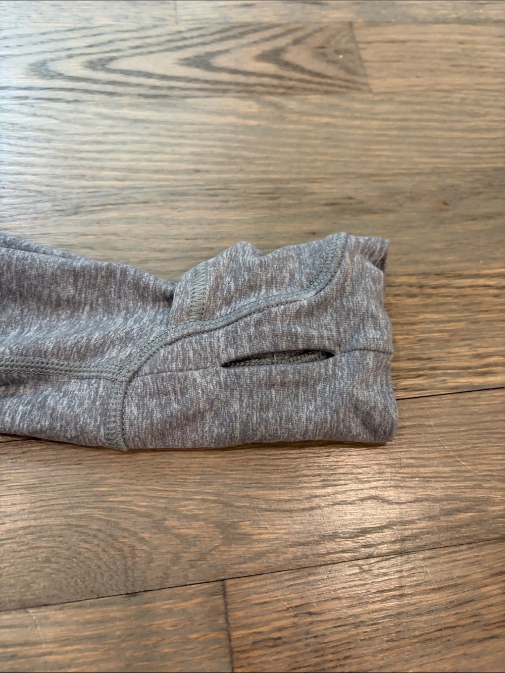 lululemon athletica Heather Gray Quarter-Zip Sweater - Picture 4 of 7